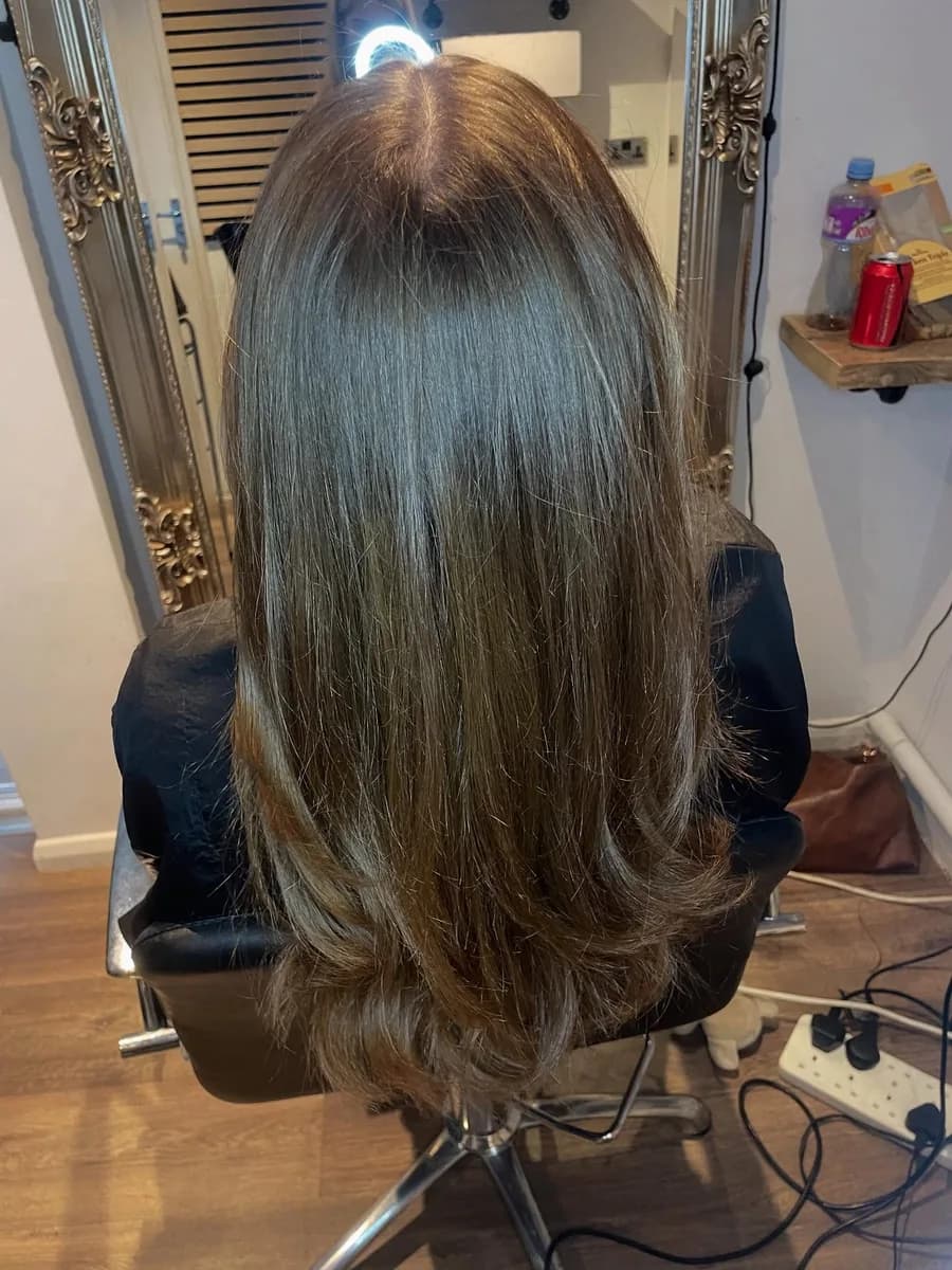 Hair finished at the AVM Hair studio in Dukinfield, June 2025