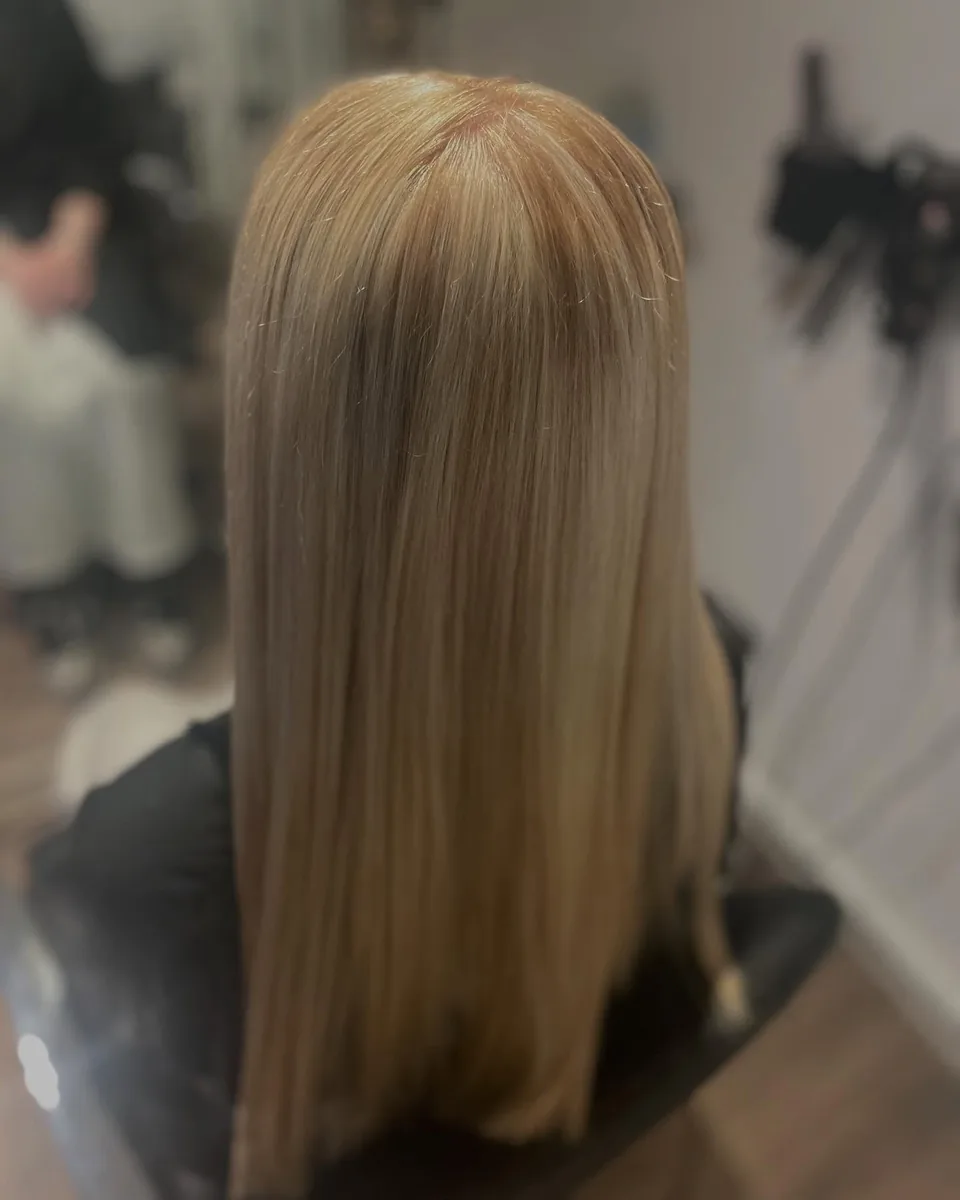Hair finished at the AVM Hair studio in Dukinfield, April 2025