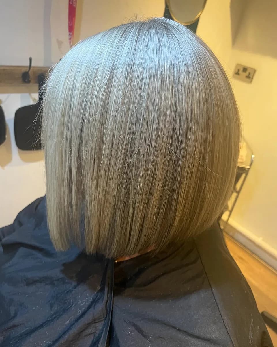 Hair finished at the AVM Hair studio in Dukinfield, October 2024