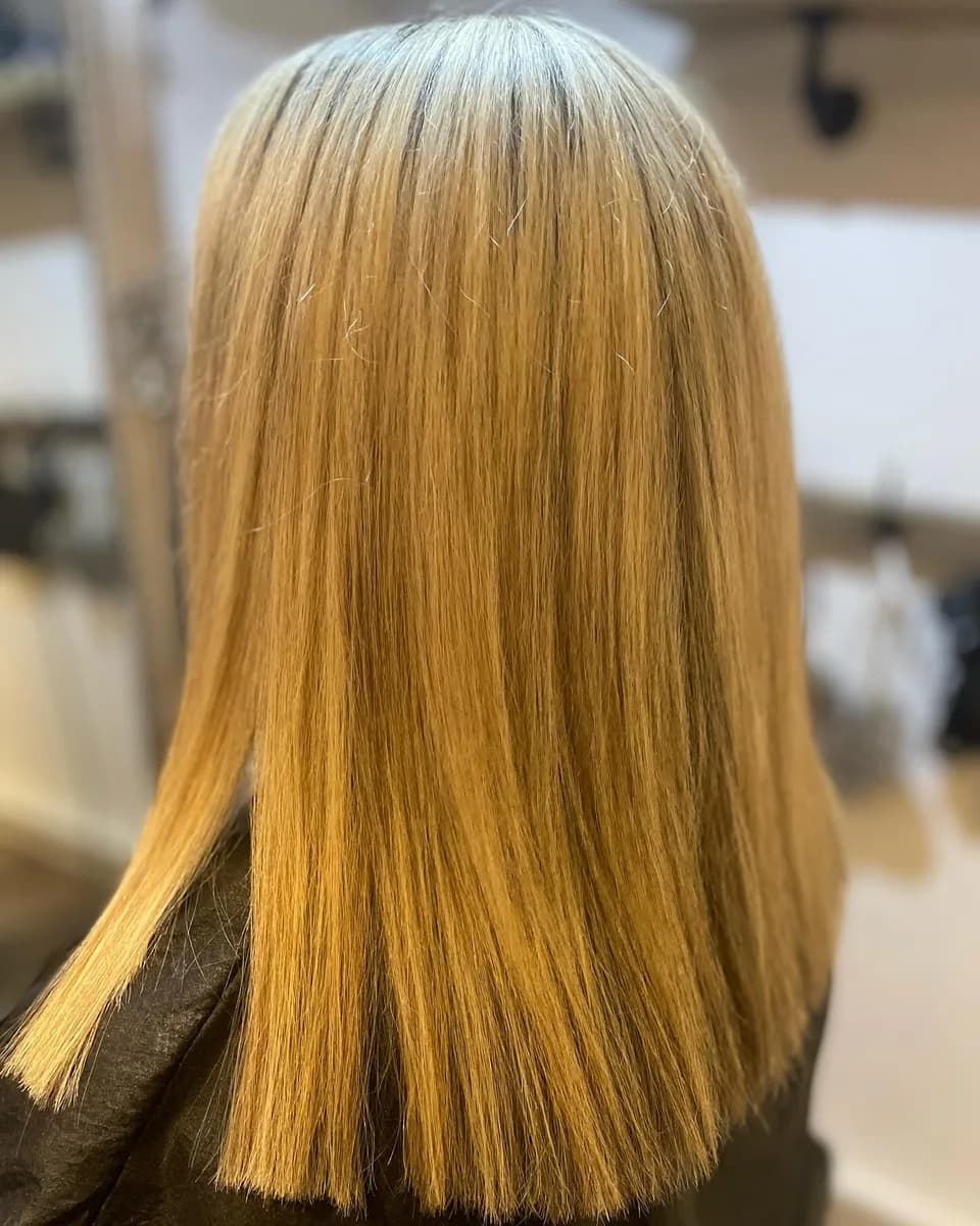 Hair finished at the AVM Hair studio in Dukinfield, April 2024